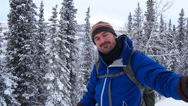 Carl in Winter | Expeditions Alaska