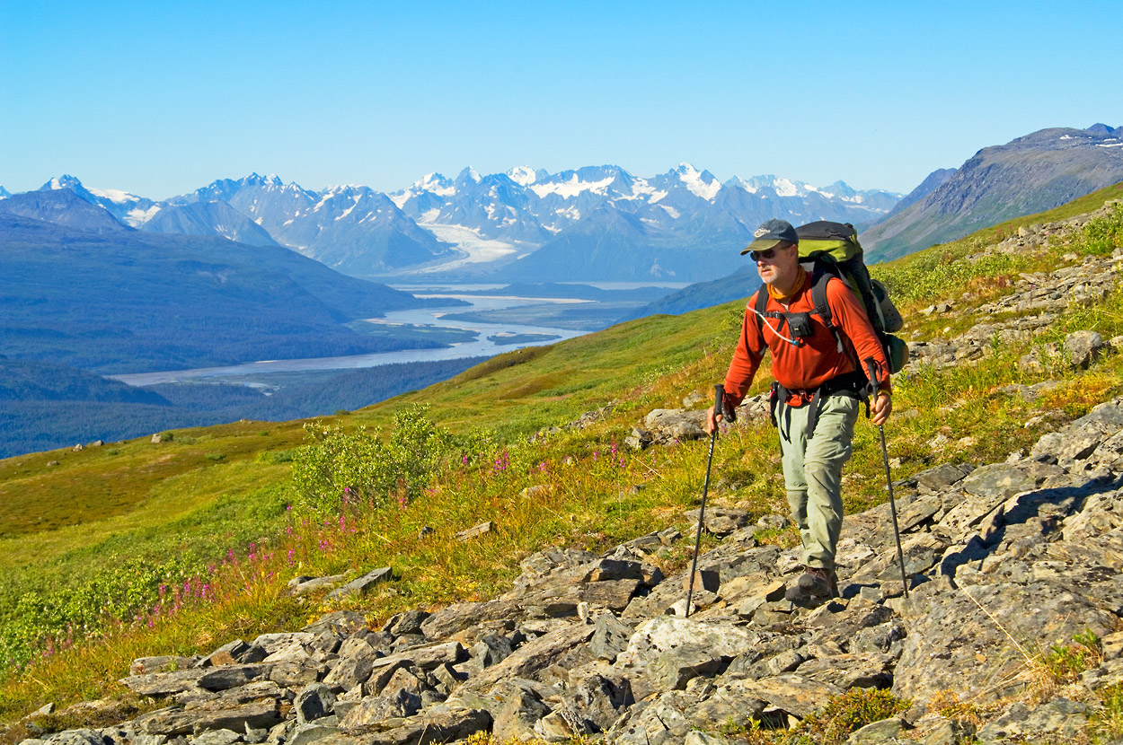 Guided Alaska treks Multi-day trekking adventures Wrangell St Elias