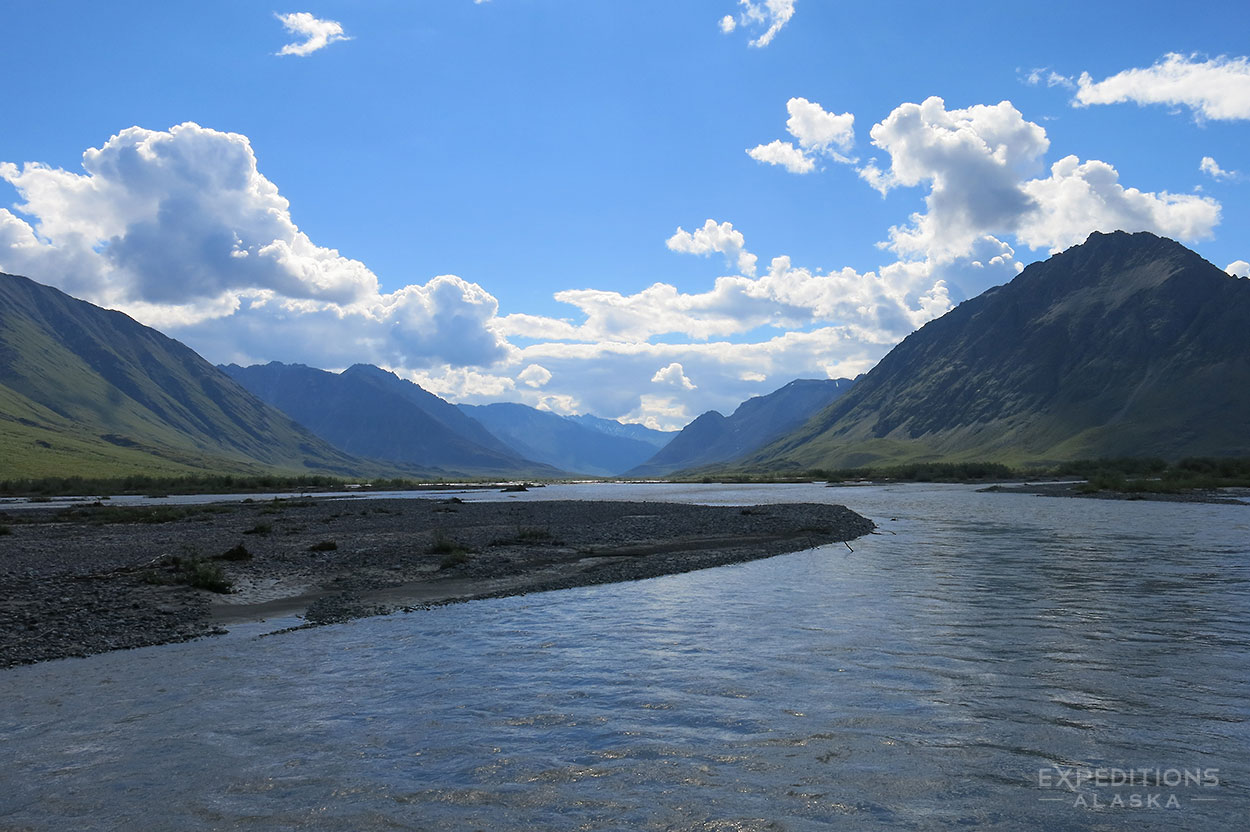 Brooks Range Mountains ANWR Rafting Trip Alaska Expeditions Alaska   14 Jule Anwr 4251 