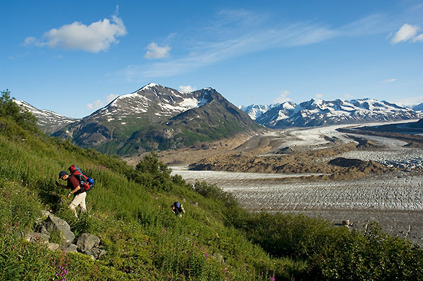 Backpacking in Chugach Mountains, Wrangell-St. Elias National Park